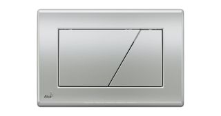 Кнопка смыва AlcaPlast для инсталляции хром матовый M172